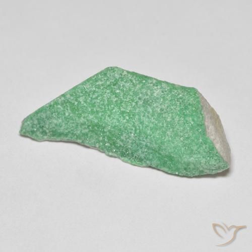 Variscita drusa Verde claro natural de 9.37 ct, Elegante, Opaco