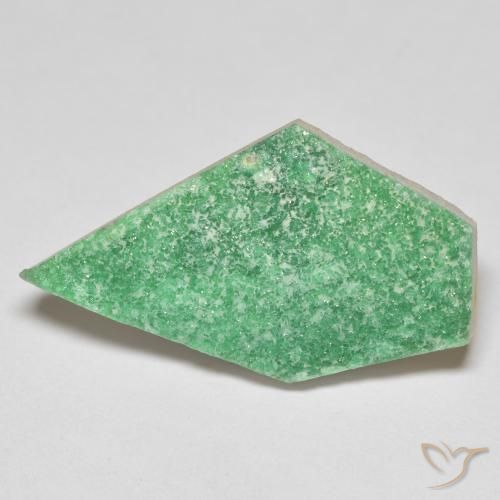 11.69ct Natural Verde trébol Drusa variscita, Elegante, Opaco