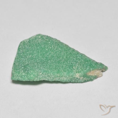 Variscita drusa Verde medio natural de 9.01 ct, Elegante, Opaco