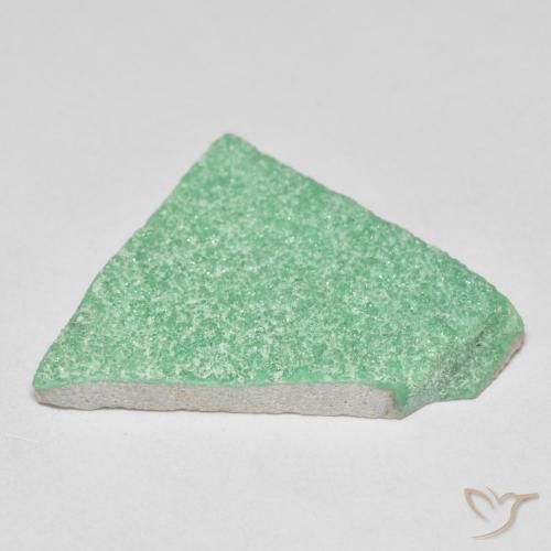 Variscita drusa Verde claro natural de 10.90 ct, Elegante, Opaco