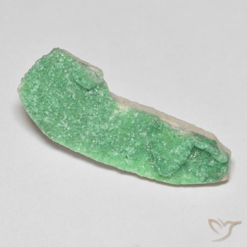 6.22ct Natural Verde amarillento Variscita drusa, Elegante, Opaco