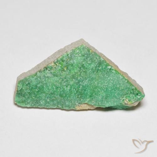 Variscita drusa Verde menta natural de 8.04 ct, Elegante, Opaco