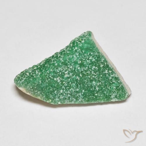 5.69ct Natural Verde claro medio Drusa variscita, Elegante, Opaco