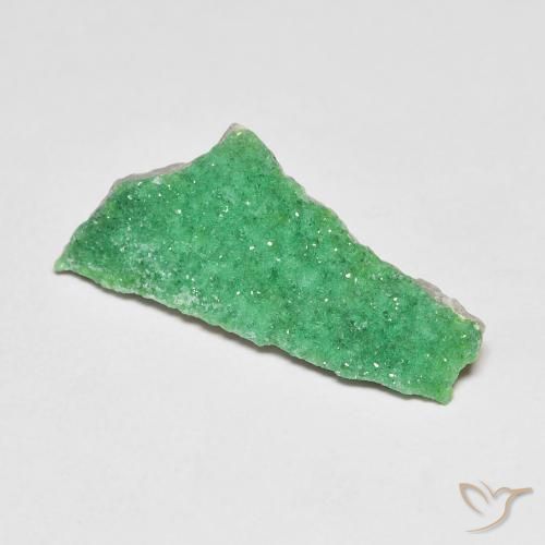 5.40ct Natural Verde amarillento Variscita drusa, Elegante, Opaco