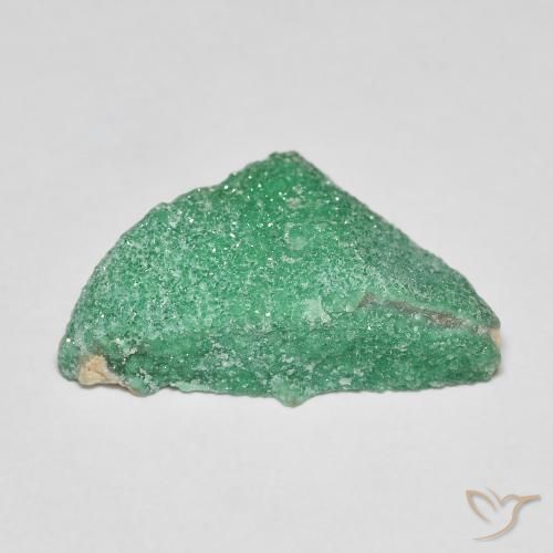 Variscita drusa Verde menta natural de 6.88 ct, Elegante, Opaco