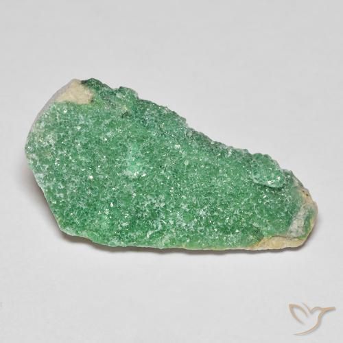 6.96ct Natural Verde amarillento Variscita drusa, Elegante, Opaco