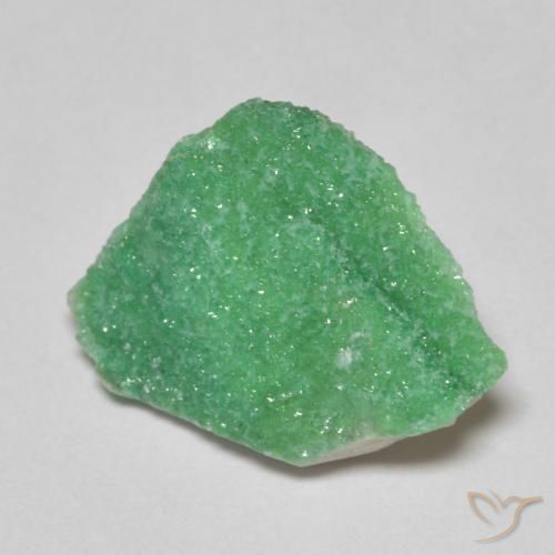 Variscita drusa Verde trébol natural de 3.58 ct, Elegante, Opaco