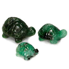 Gemas de Esmeralda Verde natural de  ct, Forma elegante, Translúcido