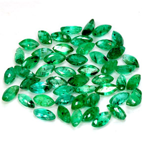 Gemas de Esmeralda Verde natural de  ct, Marquesa, SI