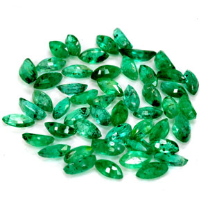 Gemas de Esmeralda Verde natural de  ct, Marquesa, SI