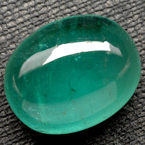 Esmeralda verde natural de 17,44 ct, transparente, transparente / translúcido