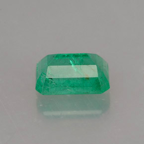Esmeralda verde natural de 1,10 ct, corte esmeralda, SI-I1