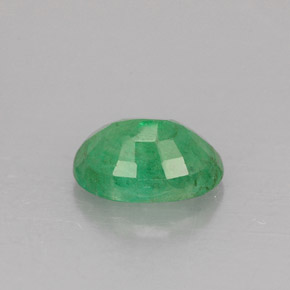Esmeralda verde natural de 1,17 ct, corte óvalo, SI-I1
