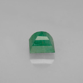 Esmeralda verde natural de 0,71 ct, cuadrado, I1