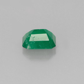 Esmeralda verde natural de 0,51 ct, corte esmeralda, I1