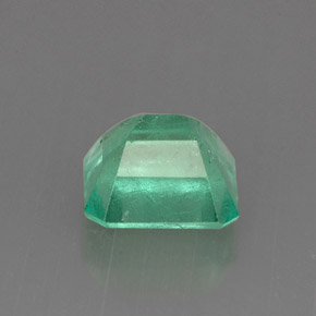 Esmeralda verde natural de 1,31 ct, corte esmeralda, SI-I1