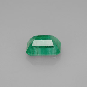Esmeralda verde natural de 1,53 ct, corte esmeralda, I1