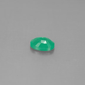 Esmeralda verde natural de 0,45 ct, corte óvalo, SI-I1