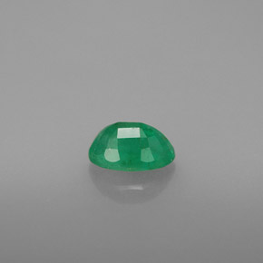 Esmeralda verde natural de 0,48 ct, corte óvalo, SI-I1