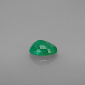 Esmeralda verde natural de 0,45 ct, corte óvalo, SI-I1