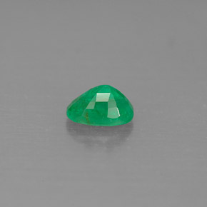 Esmeralda verde natural de 0,54 ct, corte óvalo, SI-I1