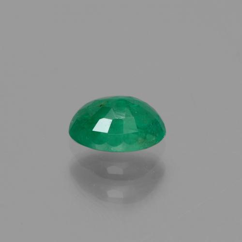 Esmeralda verde natural de 0,46 ct, corte óvalo, SI-I1