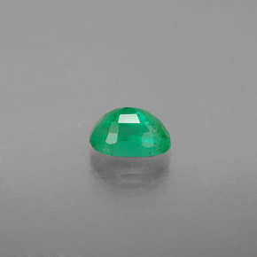Esmeralda verde natural de 0,58 ct, corte óvalo, SI