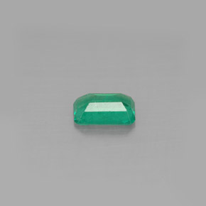 Esmeralda verde natural de 0,37 ct, corte esmeralda, SI