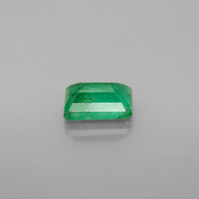 Esmeralda verde natural de 1,04 ct, corte esmeralda, SI-I1