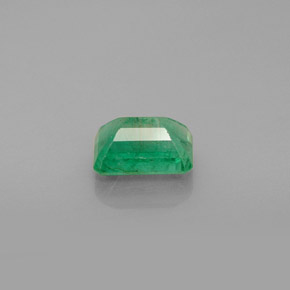 Esmeralda verde natural de 1,13 ct, corte esmeralda, VS-SI