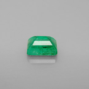 Esmeralda verde natural de 1,18 ct, corte esmeralda, VS-SI