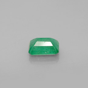 Esmeralda verde natural de 1,08 ct, corte esmeralda, VS-SI