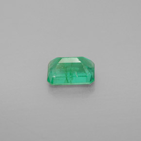 Esmeralda verde natural de 1,03 ct, corte esmeralda, SI