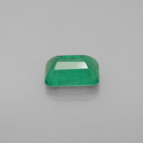 Esmeralda verde natural de 1,03 ct, corte esmeralda, SI