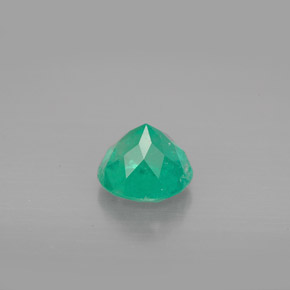 Esmeralda Verde natural de 1.16 ct, Corte Redondo, VS-SI