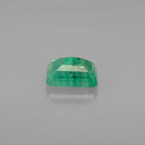 Esmeralda verde natural de 0,61 ct, corte esmeralda, VS-SI