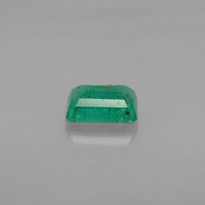 Esmeralda Verde natural de 0.62 ct, corte esmeralda, VS-SI