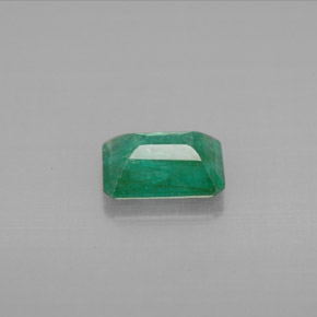 Esmeralda verde natural de 1,17 ct, corte esmeralda, VS-SI