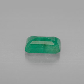 Esmeralda verde natural de 1,34 ct, corte esmeralda, VS-SI
