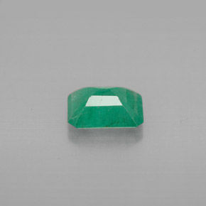 Esmeralda verde natural de 1,19 ct, corte esmeralda, VS-SI