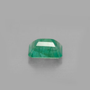Esmeralda verde natural de 1,37 ct, corte esmeralda, VS-SI