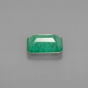 Esmeralda verde natural de 1,16 ct, corte esmeralda, VS-SI
