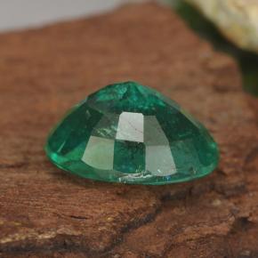 Esmeralda verde natural de 2,30 ct, corte óvalo, SI-I1