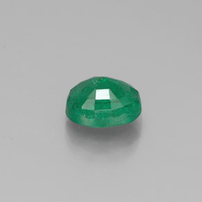 Esmeralda verde natural de 0,44 ct, corte óvalo, SI