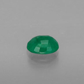 Esmeralda verde natural de 0,36 ct, corte óvalo, SI