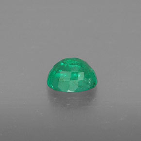 Esmeralda verde natural de 0,37 ct, corte óvalo, SI