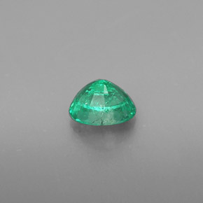 Esmeralda verde natural de 0,48 ct, corte óvalo, SI