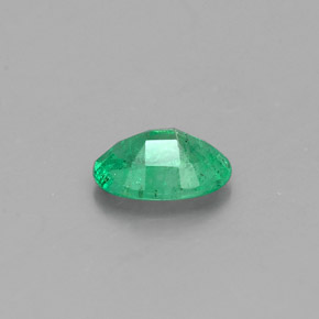 Esmeralda verde natural de 0,38 ct, corte óvalo, SI-I1