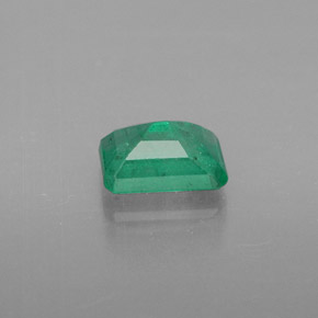 Esmeralda verde natural de 0,56 ct, corte esmeralda, SI-I1