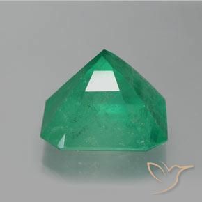 Esmeralda Verde bosque natural de 28.80 ct, Corte Octágono / Esmeralda, SI